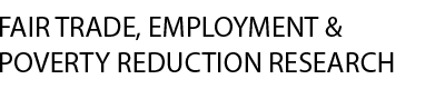 Fair Trade, Employment and Poverty Reduction